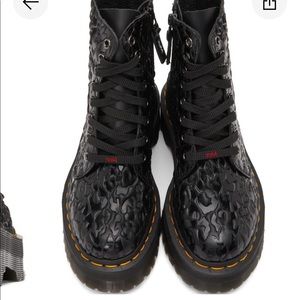 Dr.Martin x X-girl chunky flatform boots